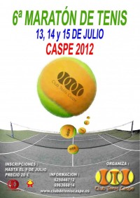 6&Acirc;&ordf; MARAT&Atilde;�N C.T. CASPE