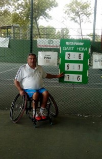 CARLOS PINA se proclama campe&Atilde;&sup3;n de Espa&Atilde;&plusmn;a +50 en silla.